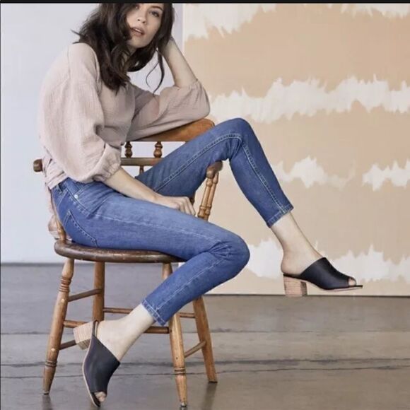 Nitolo | Paloma Open Toe Heeled Mules in Black | 9.5 - Picture 4 of 9